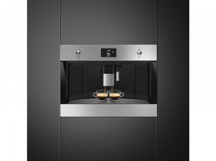 Встраиваемая кофемашина Smeg CMS4303XRU в магазине «На диване» в Санкт-Петербурге  — Выгодная цена