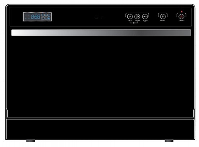 Настольная посудомоечная машина DeLonghi DDW05T Zaffiro nero в магазине «На диване» в Санкт-Петербурге  — Выгодная цена