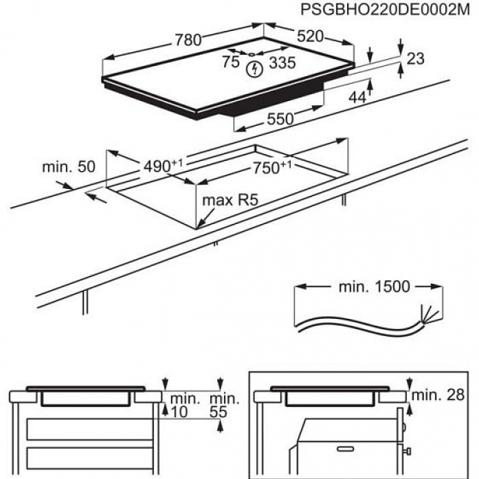 Индукционная варочная поверхность Electrolux EIS87453 в магазине «На диване» в Санкт-Петербурге  — Выгодная цена