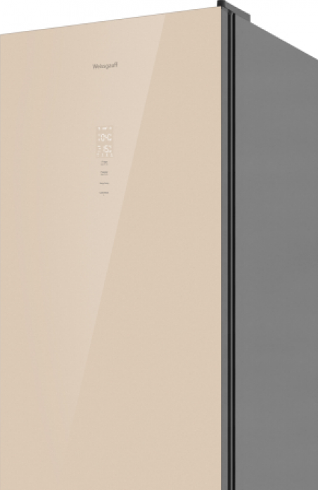 Холодильник Weissgauff Холодильник Weissgauff WRK 2000 Total NoFrost Inverter Beige Glass 437279 в магазине «На диване» в Санкт-Петербурге  — Выгодная цена