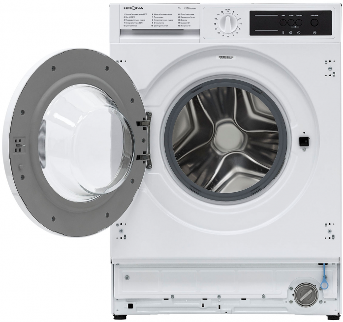 Встраиваемая стиральная машина Krona KAYA 1200 7K WHITE (KRWM107) в магазине «На диване» в Санкт-Петербурге  — Выгодная цена