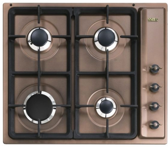 Газовая варочная панель Smeg SER 844 RG4