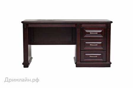 Стол Dreamline руководителя Палермо (1 тумба) ясень-яблоня 146х60х75,3