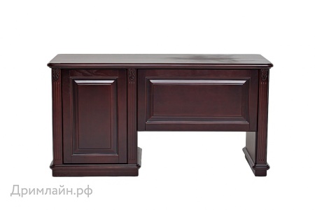 Стол Dreamline руководителя Палермо (1 тумба) ясень-яблоня 146х60х75,3